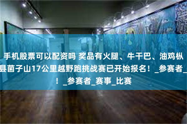 手机股票可以配资吗 奖品有火腿、牛干巴、油鸡枞……师宗县菌子山17公里越野跑挑战赛已开始报名！_参赛者_赛事_比赛